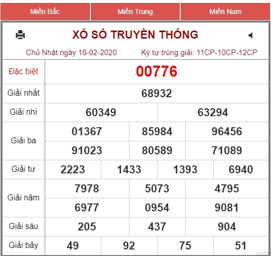 ผลหวยฮานอย ตรวจหวยฮานอย 16/2/63 ผลหวยฮานอยวันนี้